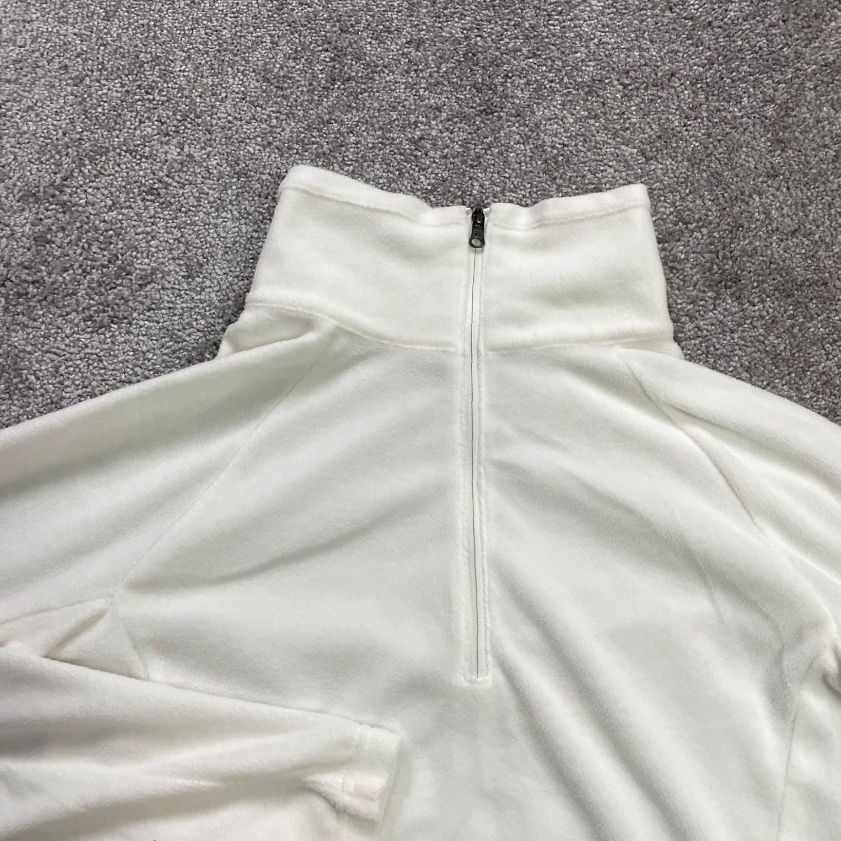 Vintage Columbia Glacial Fleece Jacket Womens Small White 1/4 Zip Outdoor Active Hiking Size S / US 4 / IT 40 - 3 Thumbnail