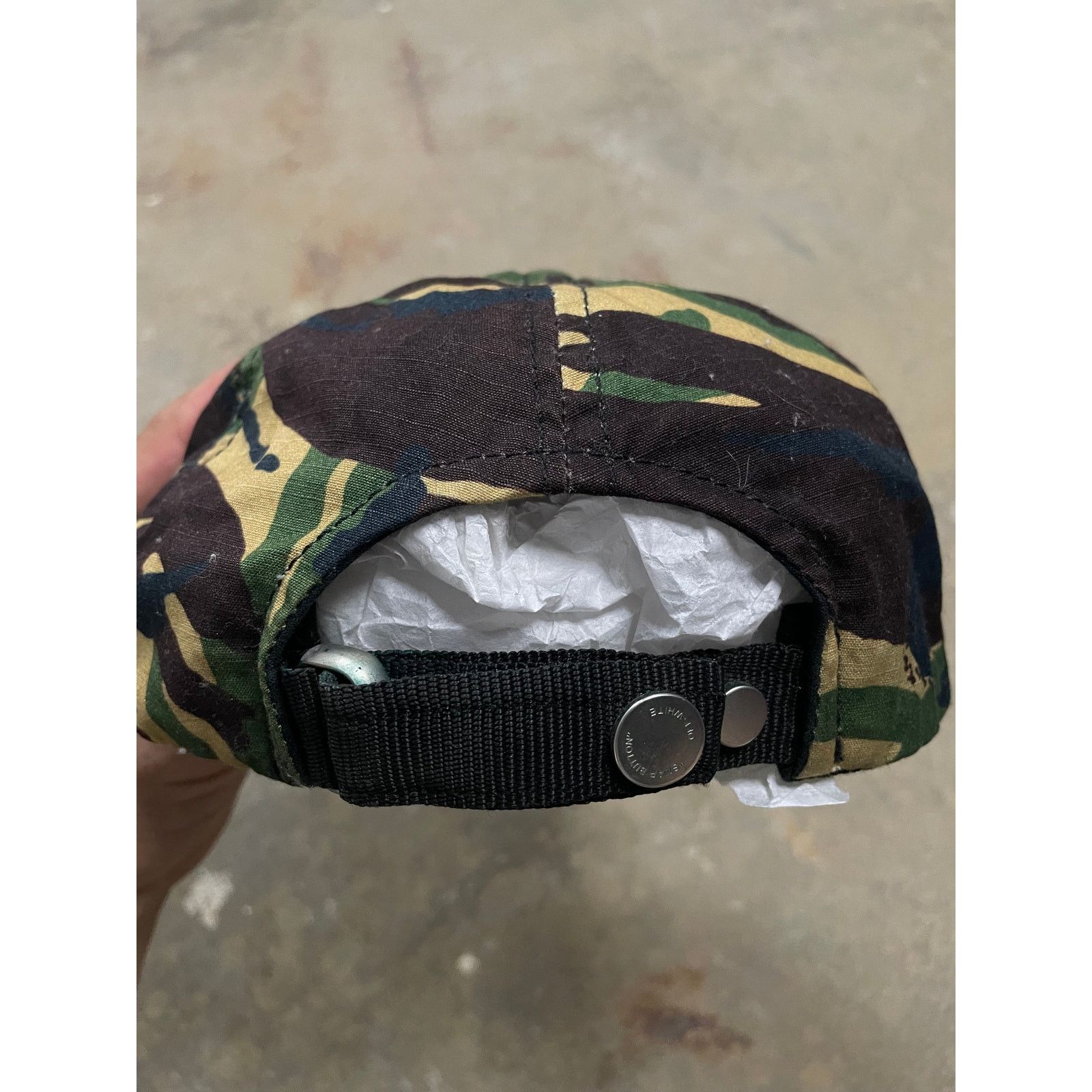 Off-White Off White Cap Camo Used OS Size ONE SIZE - 2 Thumbnail