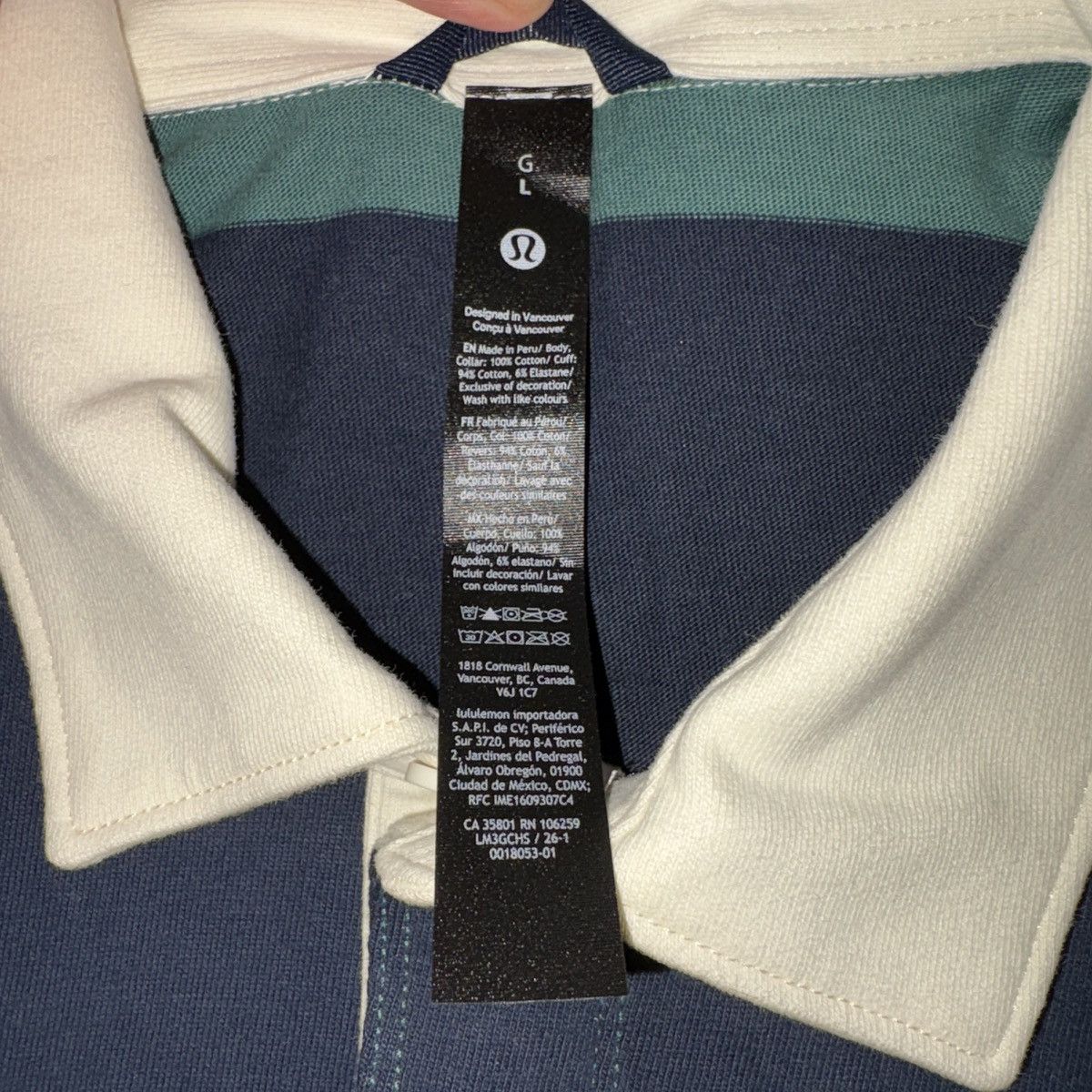 Lululemon Lululemon rugby long sleeve Size US L / EU 52-54 / 3 - 2 Thumbnail
