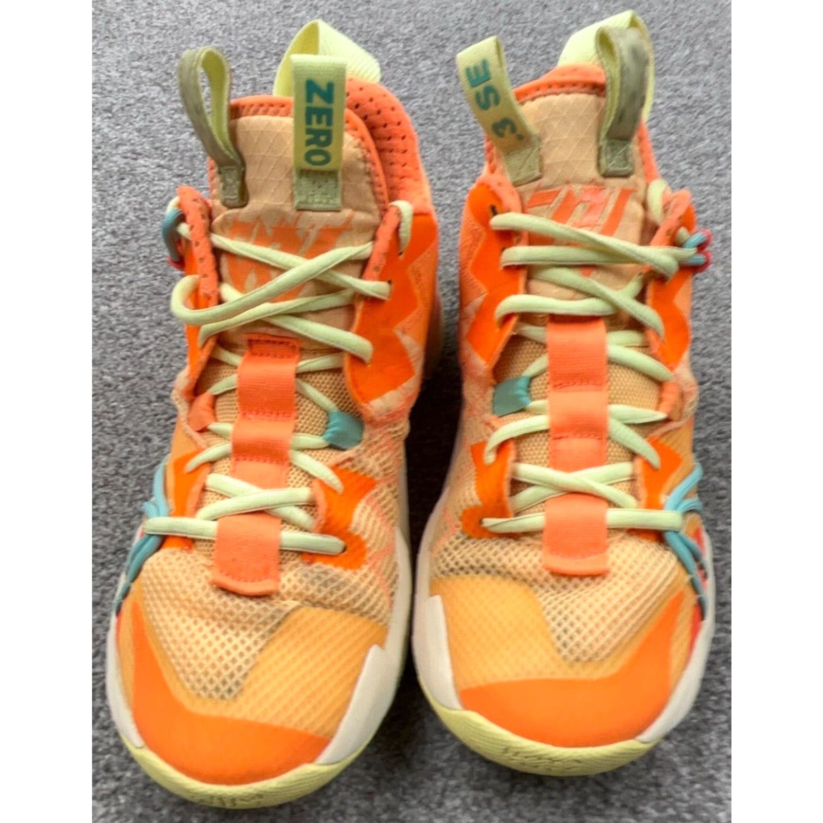 Nike Jordan Why Not Zer0.3 SE Melon Mint Mens Size 8 Sneaker Orange Nike CK6611 800 Size US 7 / EU 40 - 6 Thumbnail