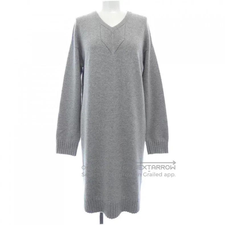 Hermes Hermes Pure Cashmere Knit Dress Size XS / US 0-2 / IT 36-38 - 1 Thumbnail