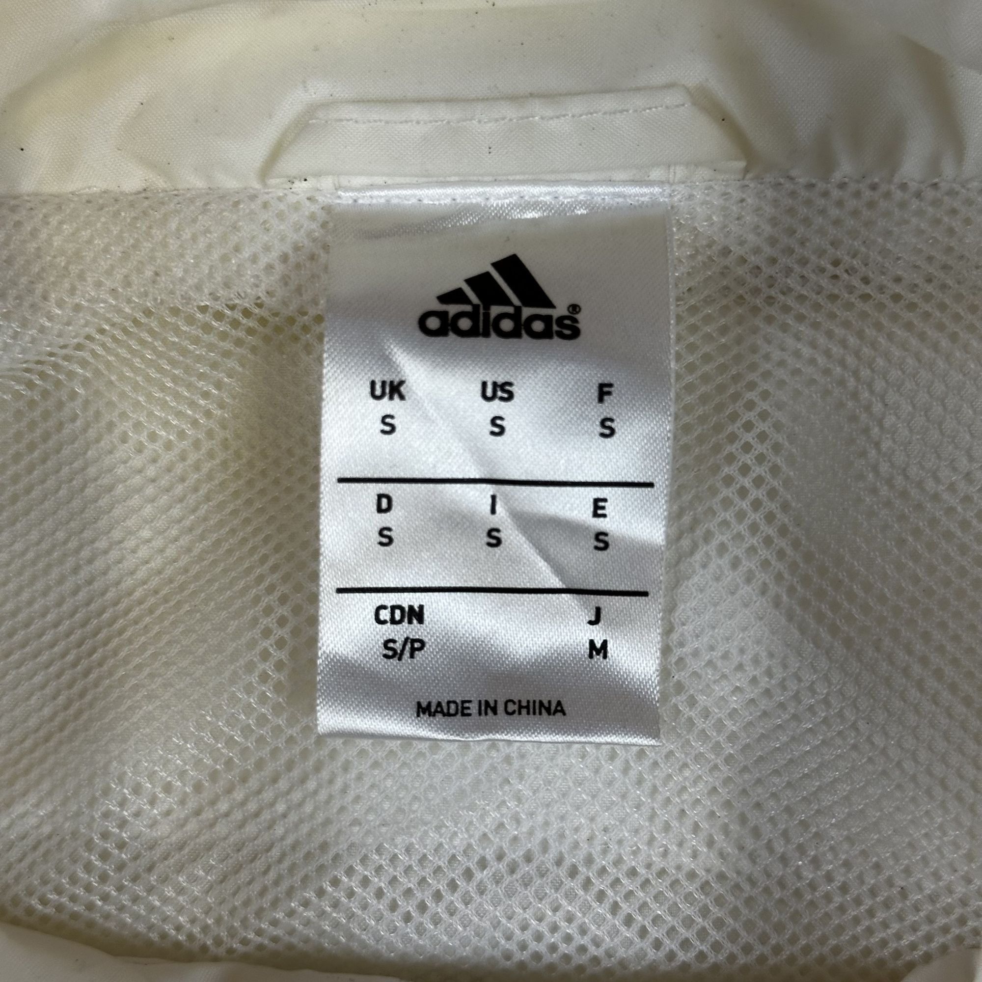 Adidas Adidas Colombia National Team White Hooded Windbreaker Jacke Size US S / EU 44-46 / 1 - 5 Thumbnail