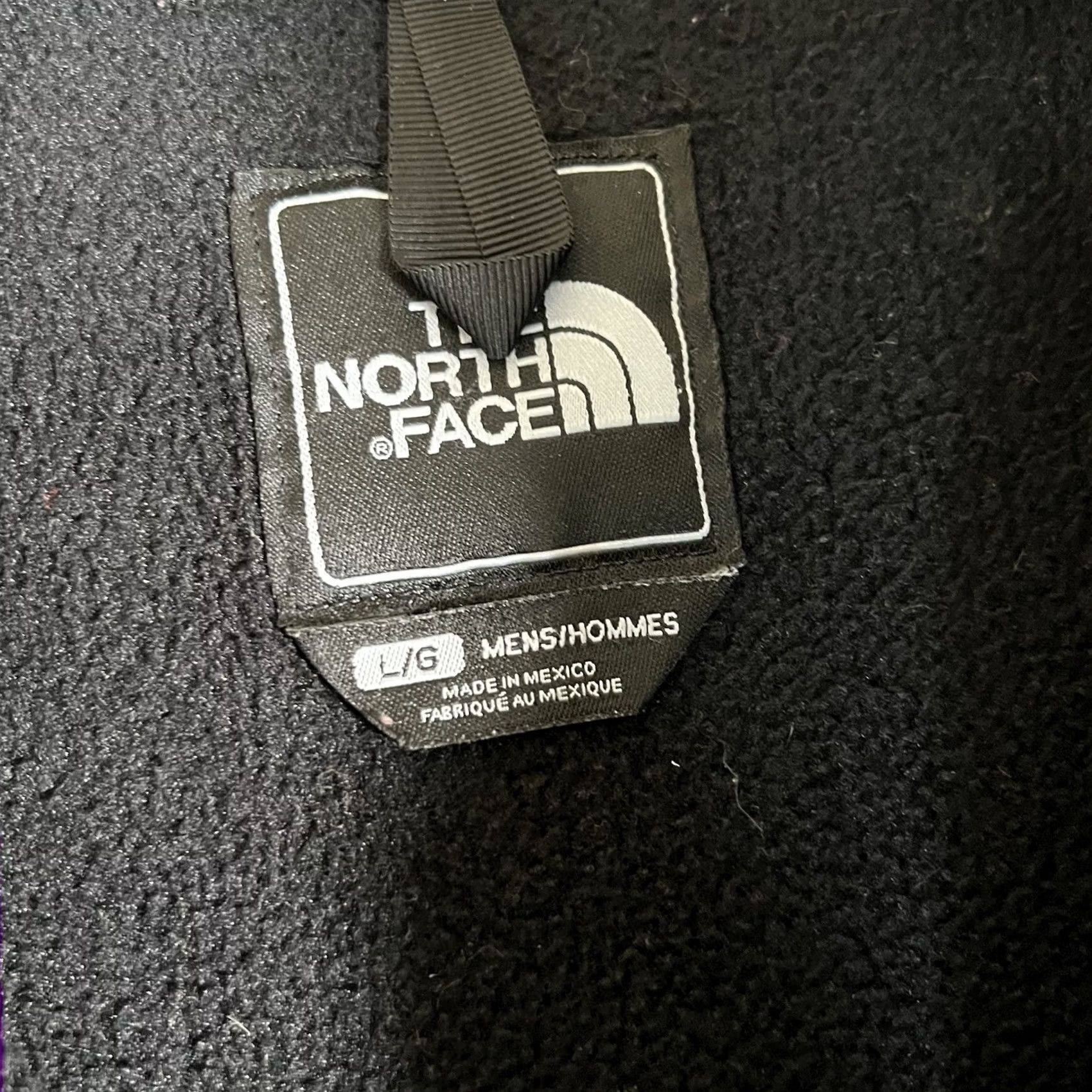 The North Face VINTAGE The North Face Denali Jacket Mens L Black Fleece Full Zip Outdoors Size US L / EU 52-54 / 3 - 3 Thumbnail