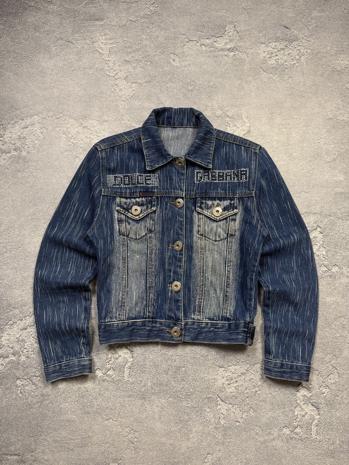 Dolce & Gabbana D&G Dolce & Gabbana Denim Jacket Made in Italy Vintage Y2K Size S / US 4 / IT 40 - 1 Thumbnail