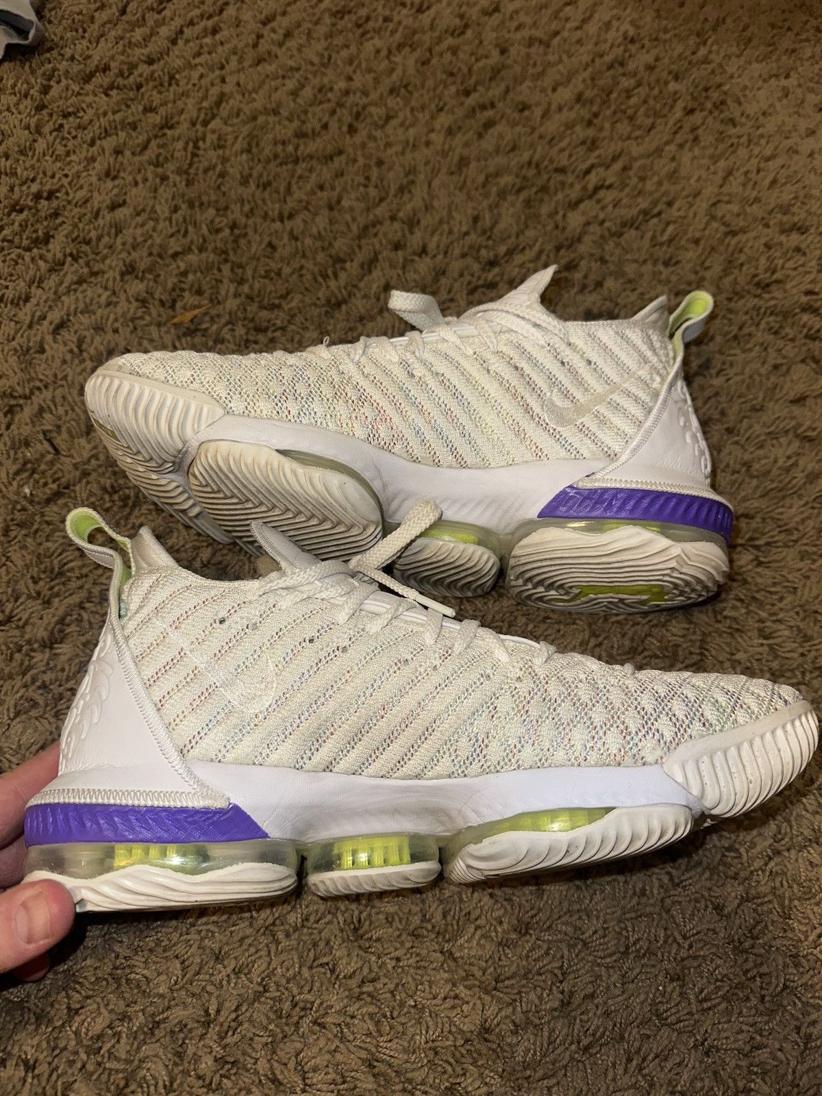 Nike LeBron 16 Buzz Lightyears! CLEAN Size US 10.5 / EU 43-44 - 5 Thumbnail