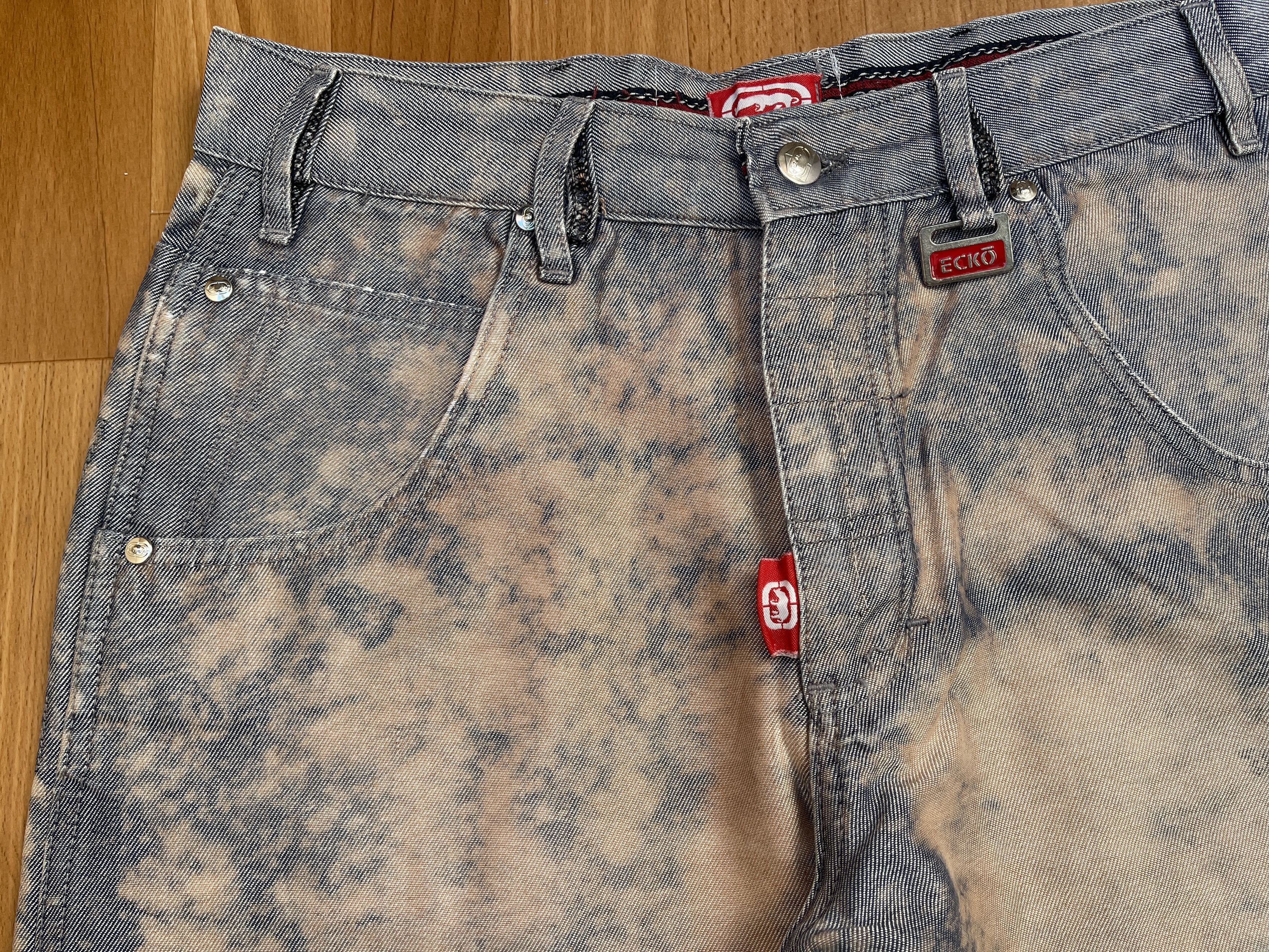 Ecko Unltd. Ecko Unltd jeans, baggy, vintage 90s hip hop skater Y2K W 32 Size US 32 / EU 48 - 13 Thumbnail