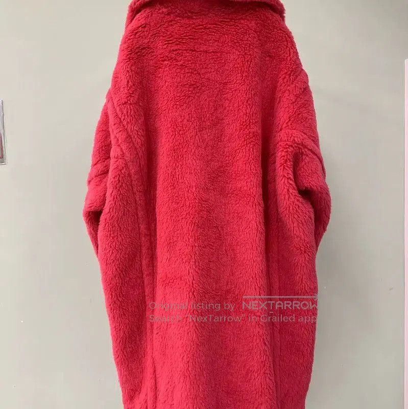 Max Mara MaxMara Pink Wool Women's Coat . Size S / US 4 / IT 40 - 3 Thumbnail