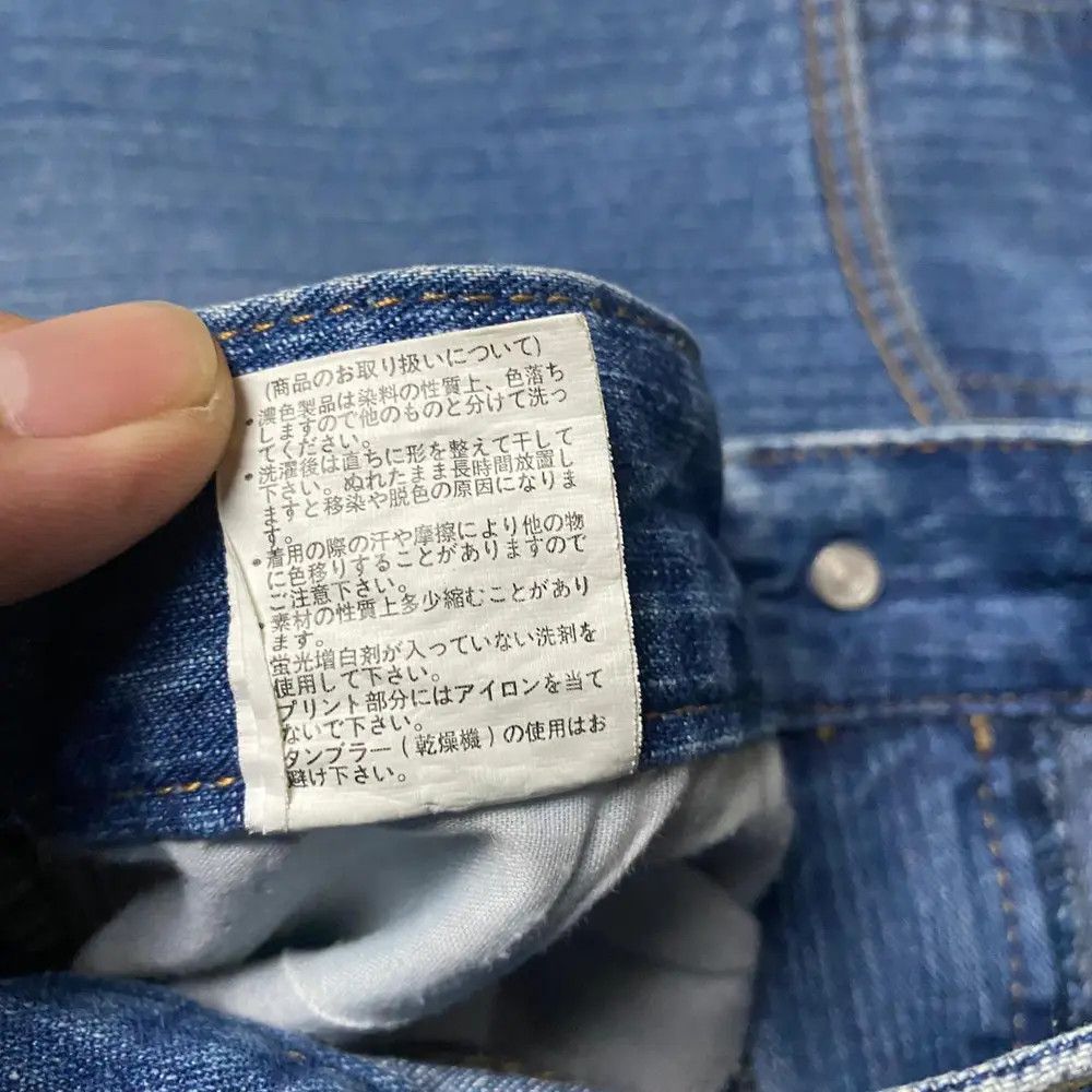 If Six Was Nine Unknown Japanese - Kanji Japanese Jeans Shorts Size US 31 - 10 Thumbnail