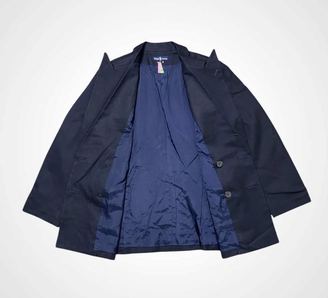 Ralph Lauren Vintage 90s Ralph Lauren Double Breasted Blazer Size S / US 4 / IT 40 - 4 Thumbnail