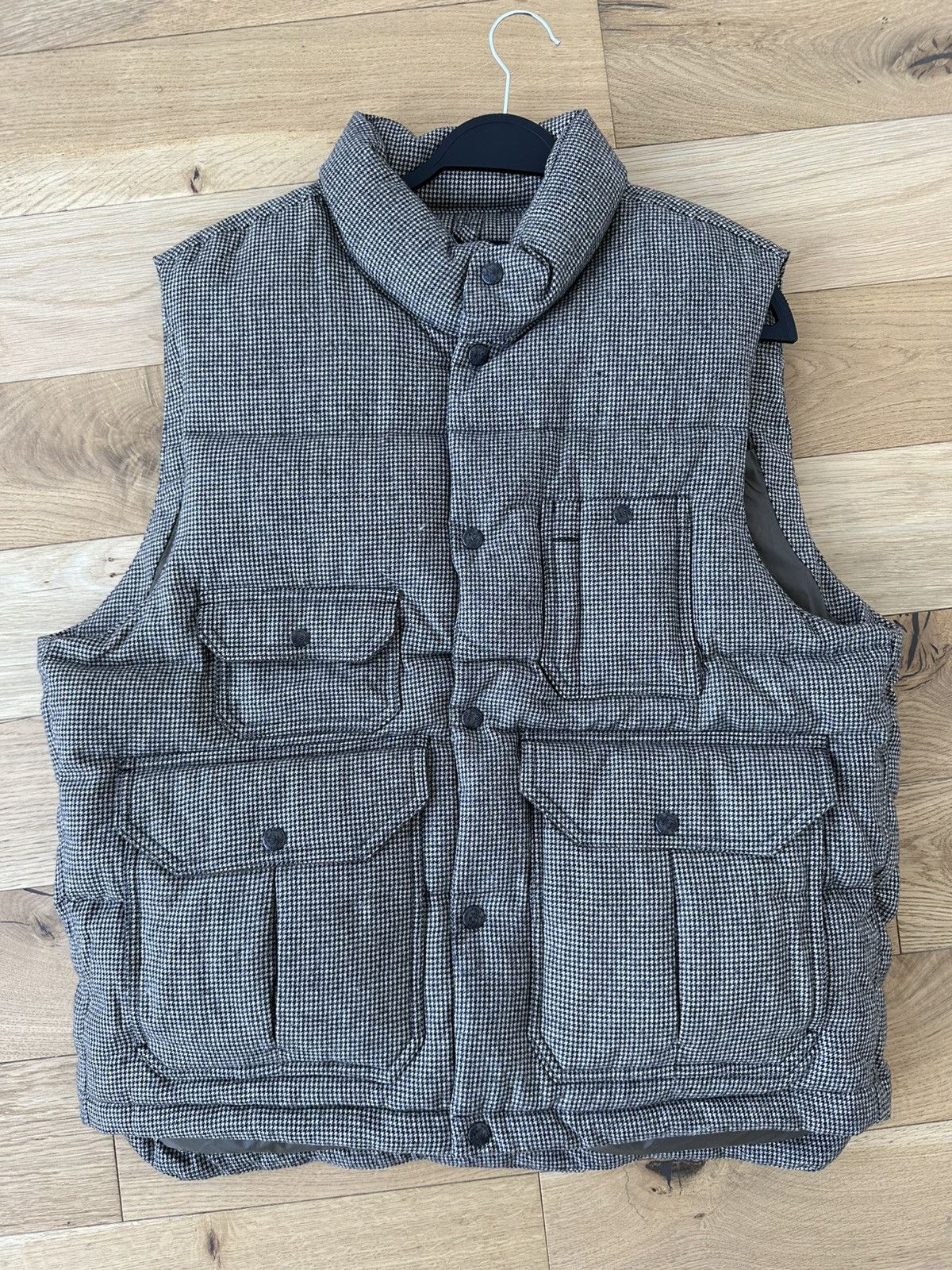 Brooks Brothers Brooks Brother HUNTER DOWN VEST / BEIGE GUN CLUB W Size US M / EU 48-50 / 2 - 1 Thumbnail