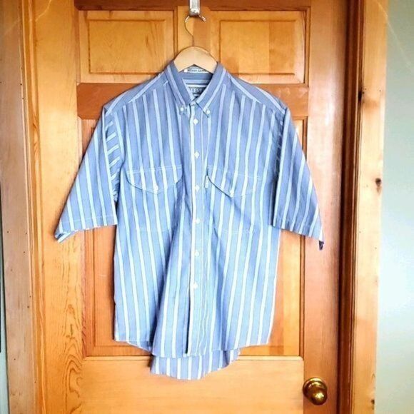 Levi's Levi's Silver Label Vintage Button Down Short Sleeve Sz. M S Size US M / EU 48-50 / 2 - 1 Thumbnail