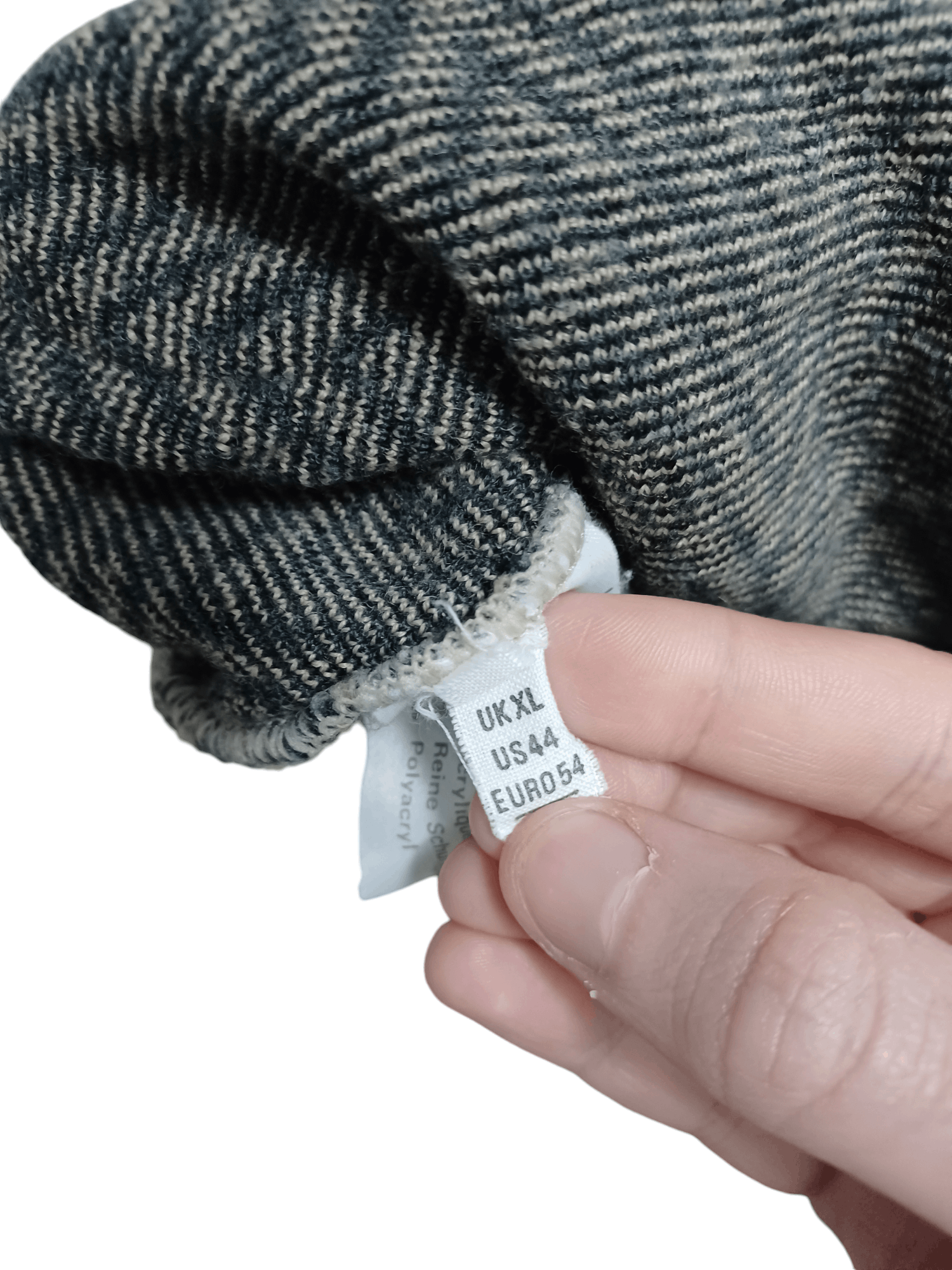 Other VINTAGE CARDIGAN PURE NEW WOOL 90S MADE IN UK OLDMONEY Size US XL / EU 56 / 4 - 4 Thumbnail
