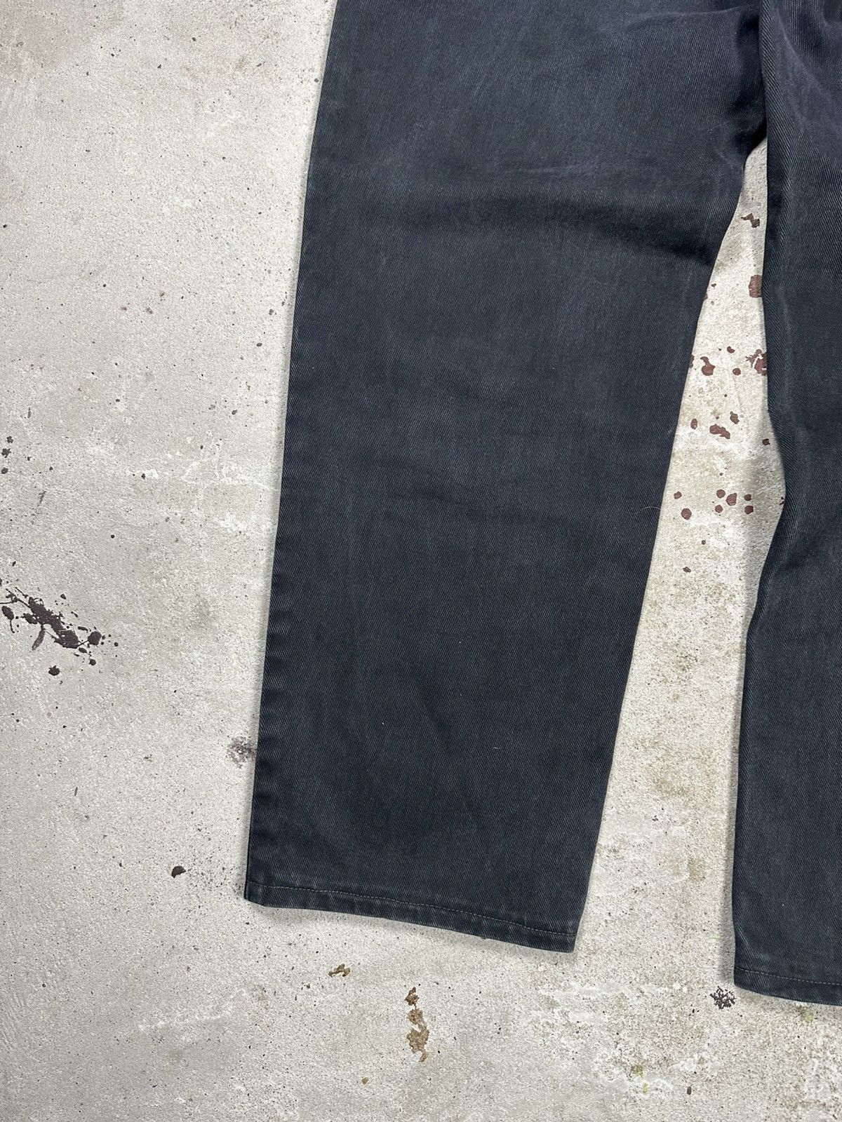 Versace × Versace Jeans Couture × Vintage Vintage Y2K Versace Jeans Couture Washed Black Denim Pants Size US 36 / EU 52 - 4 Thumbnail