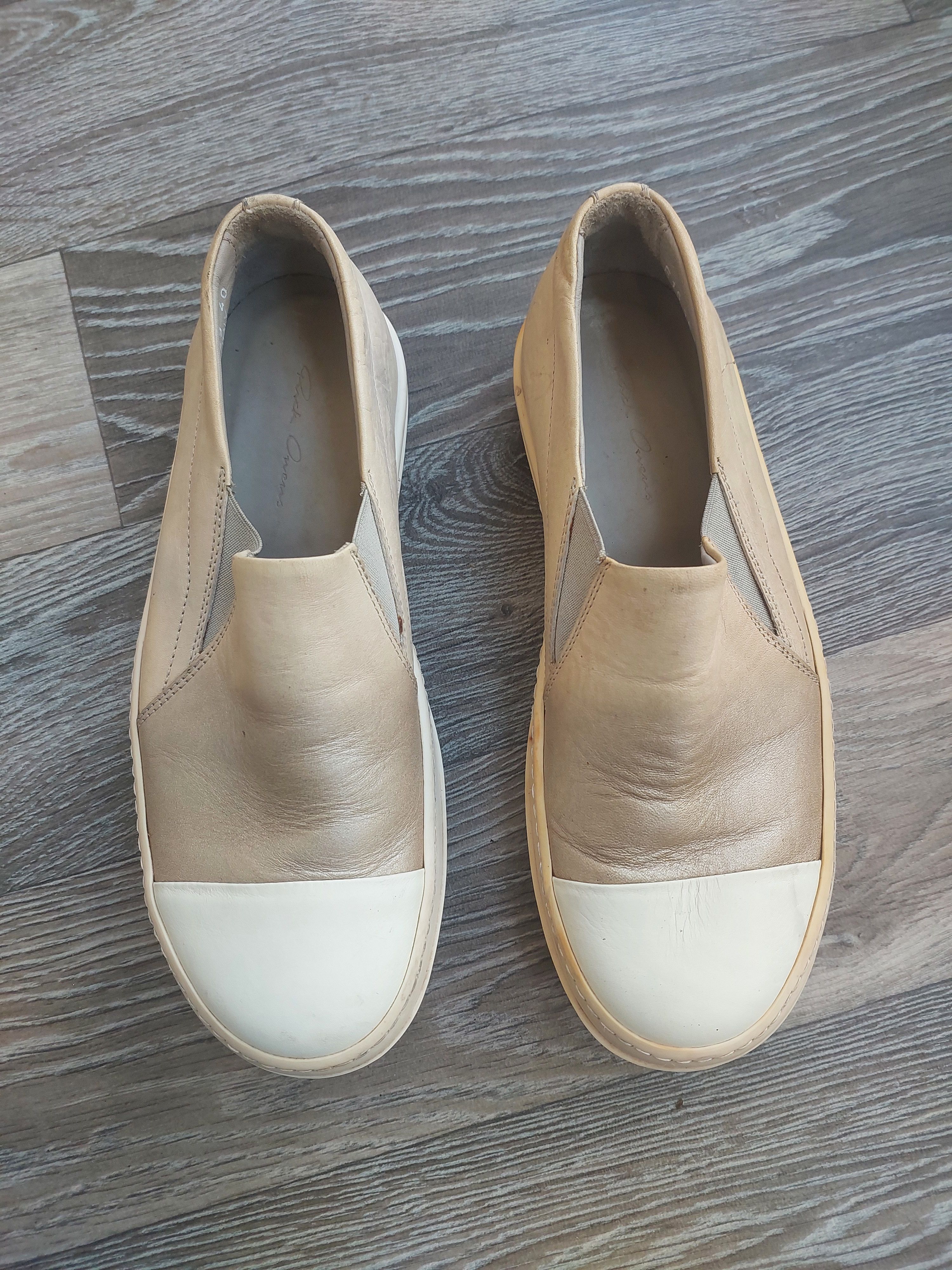 Rick Owens Rick Owens Boat slip-on sneakers. Size US 7 / EU 40 - 1 Thumbnail