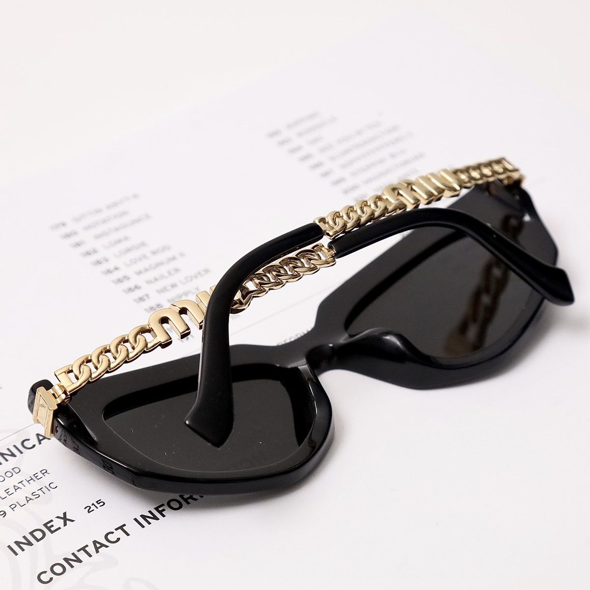 Miu Miu MIU MIU 0MU 12WS SUNGLASSES Size ONE SIZE - 7 Thumbnail