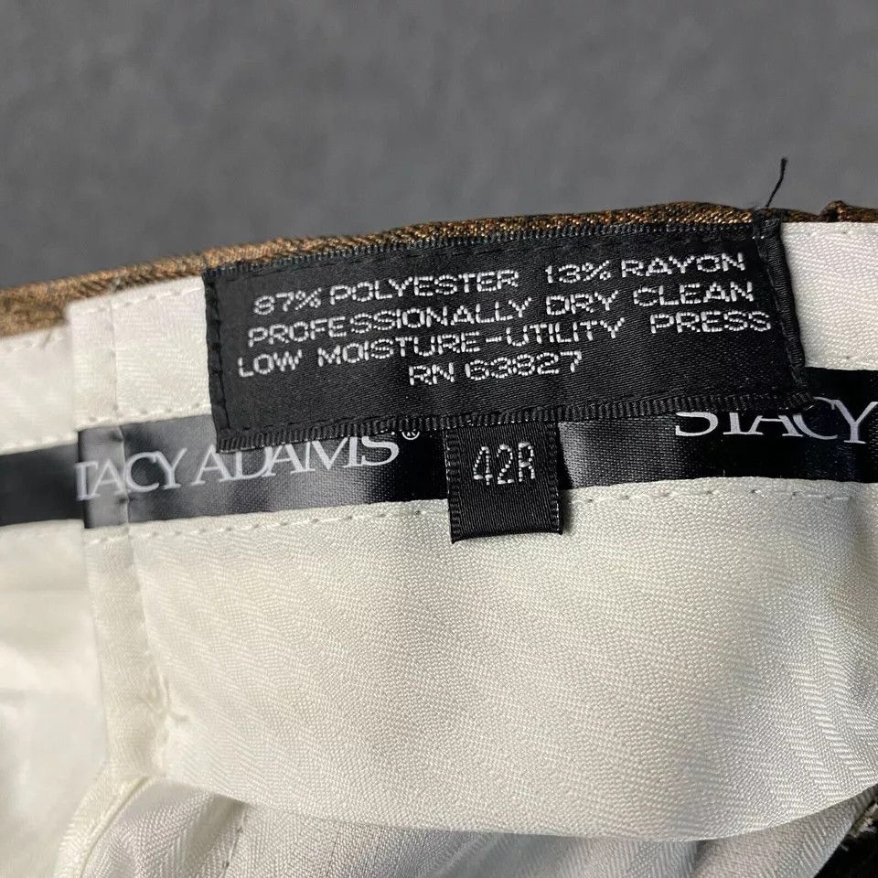Stacy Adams Stacy Adams Slacks Men's 42R Adults Dress Pants Size US 42 / EU 58 - 5 Thumbnail