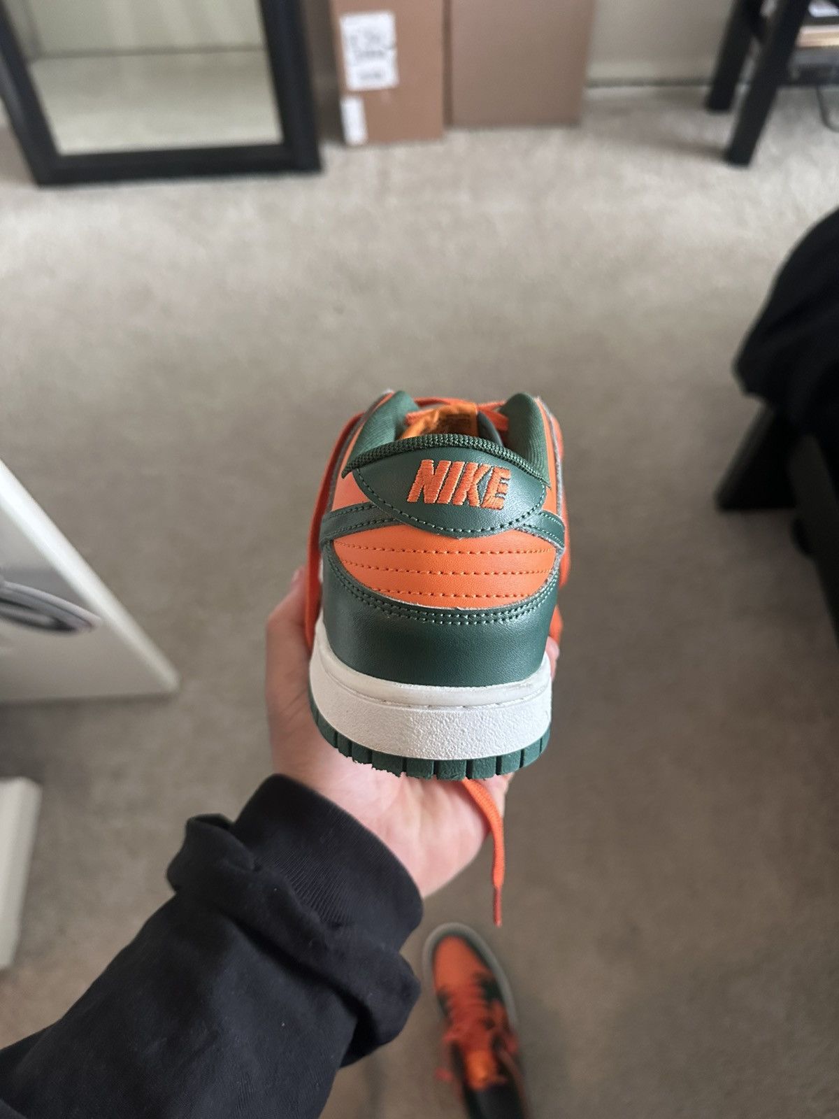 Nike Dolphins Dunk Low Size US 8 / EU 41 - 2 Thumbnail