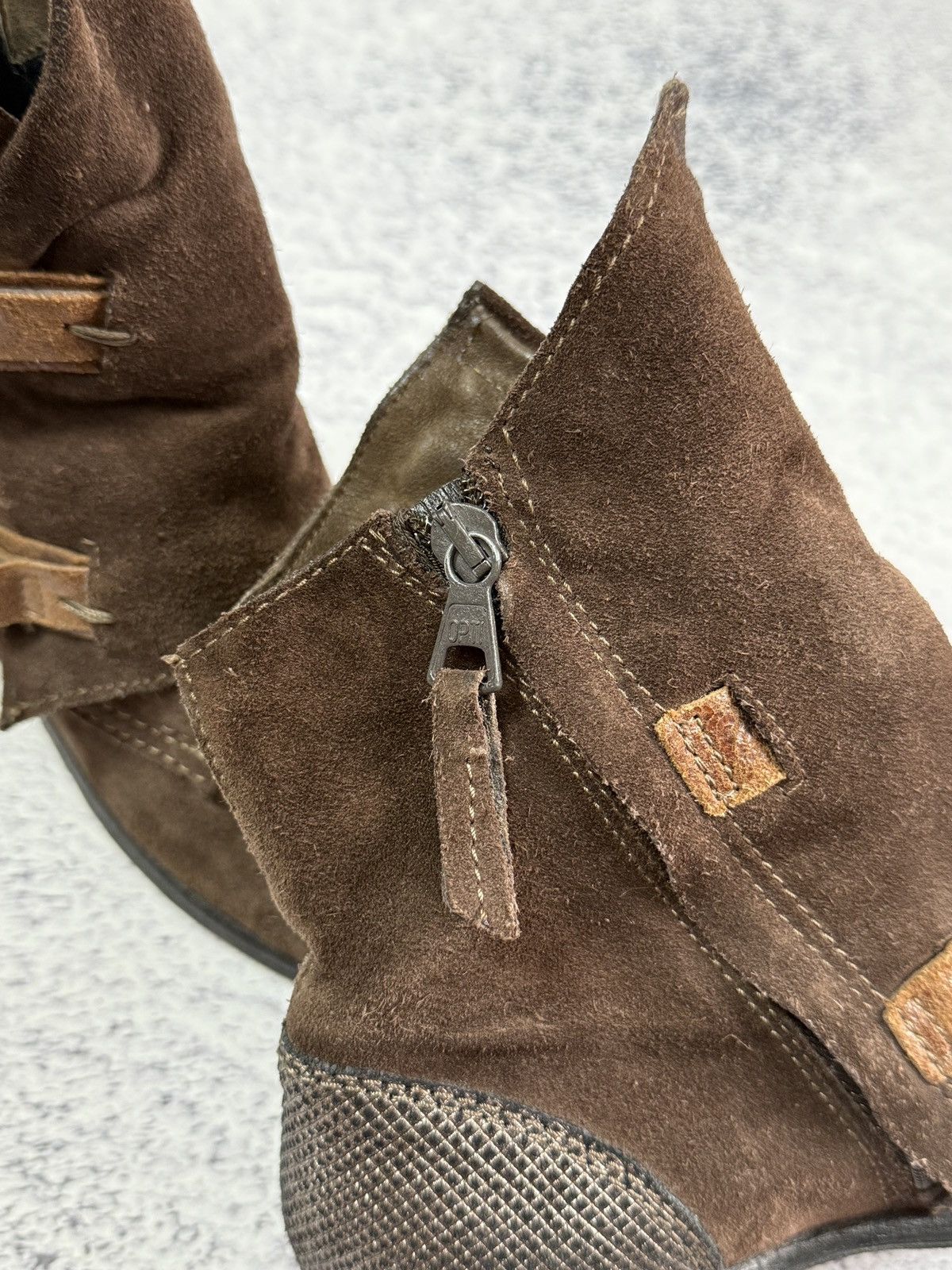 A.S.98 🔥A.S.98 Airsteps Style Ankle Vintage Western Boots Japanese Size US 7 / IT 37 - 7 Thumbnail