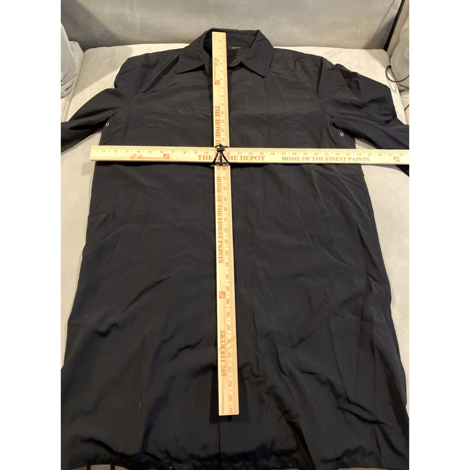 Armani Armani Collezioni Coat Rain Coat Water Repellent Black Men's XL Trench Jacket Coat Weatherproof Muddy Windproof (adjust to fit 200-char max) Size US XL / EU 56 / 4 - 5 Thumbnail