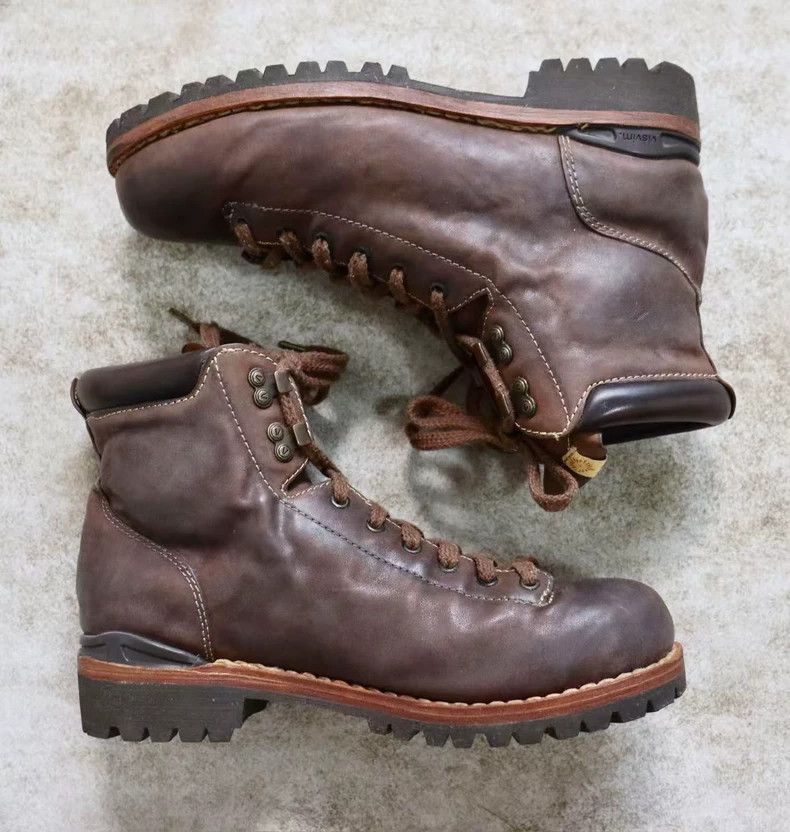 Visvim Visvim Scriptura Boots Folk Leather Hiking Boots Size US 9 / EU 42 - 1 Thumbnail