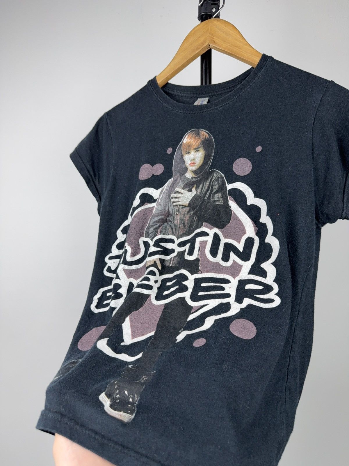 Justin Bieber Justin Bieber Graphic T Shirt Womens M Pop Music Merch Size M / US 6-8 / IT 42-44 - 6 Thumbnail