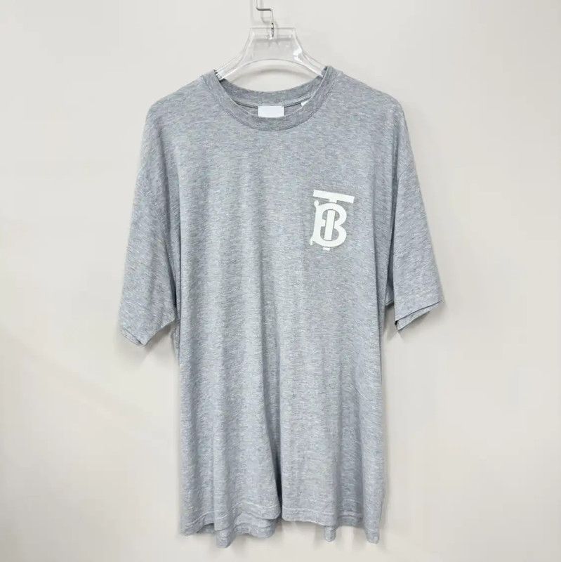 Burberry Burberry Gray T-Shirt for Men Size US M / EU 48-50 / 2 - 1 Thumbnail