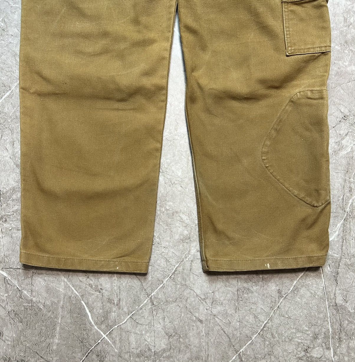 Carhartt × Vintage Faded Brown Carhartt Double Knee Brown Carhartt Pants B01 Size US 32 / EU 48 - 13 Thumbnail