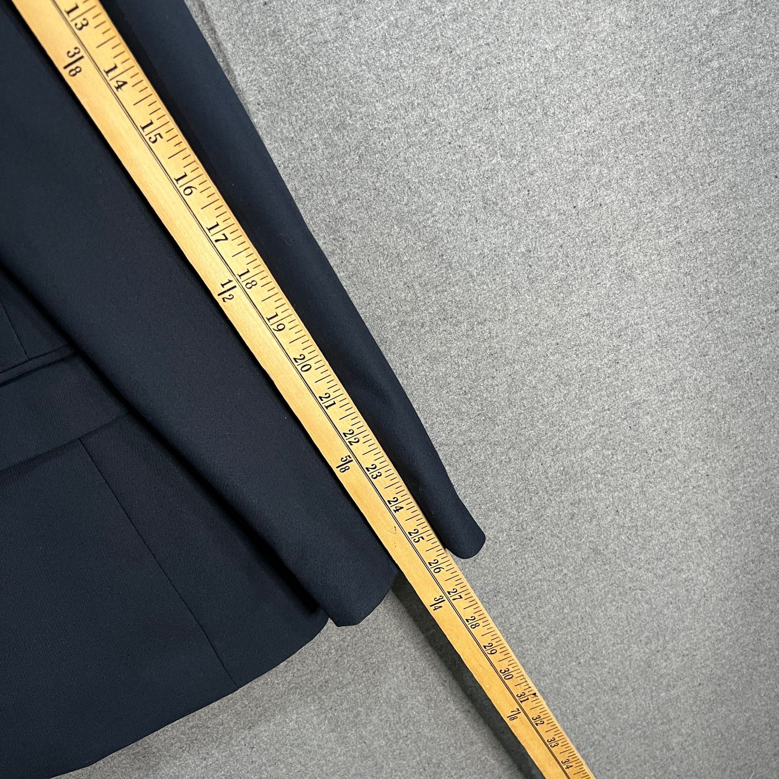 Other H&M Mens Slim Fit Suit Navy Size38R Size 38R - 6 Thumbnail