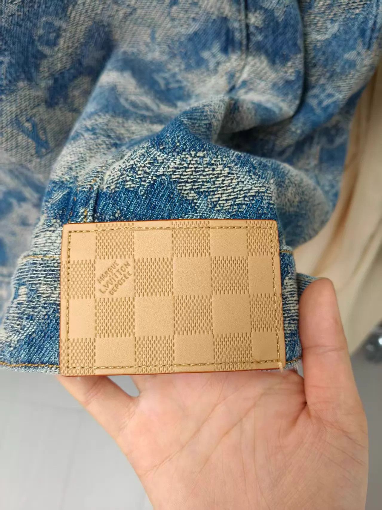 Louis Vuitton LV +26 All Over Print Denim Jacket Size 54 Size US L / EU 52-54 / 3 - 7 Thumbnail