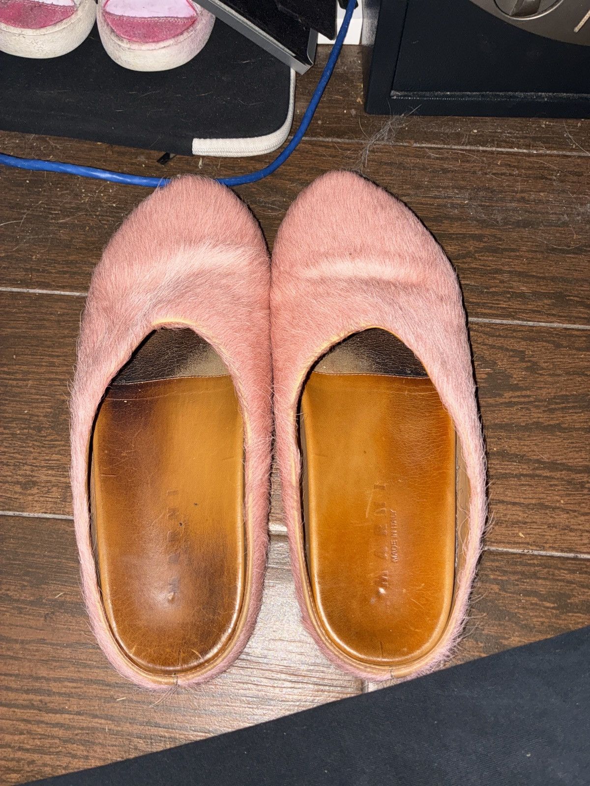 Marni SIZE 13 Rare Pink Marni Slides Size US 13 / EU 46 - 5 Thumbnail