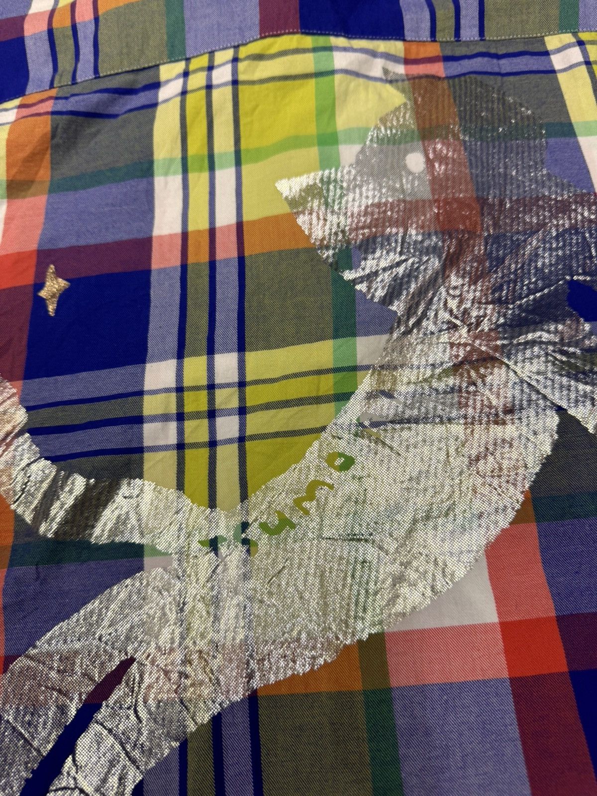 Issey Miyake × Japanese Brand × Tsumori Chisato TSUMORI CHISATO BY NIKO AND ... FLANNEL BUTTON UP SHIRT Size US M / EU 48-50 / 2 - 7 Thumbnail