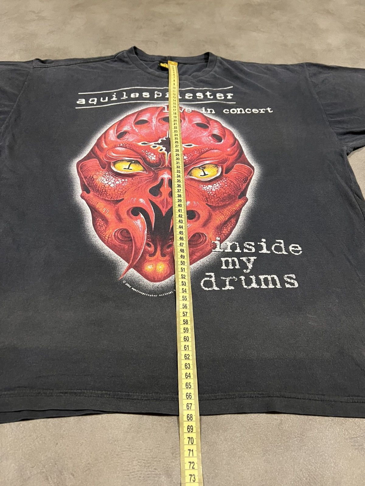 Band Tees Vintage Aquiles Priester 2004 Inside My Drums Band t-shirt Size US L / EU 52-54 / 3 - 9 Thumbnail