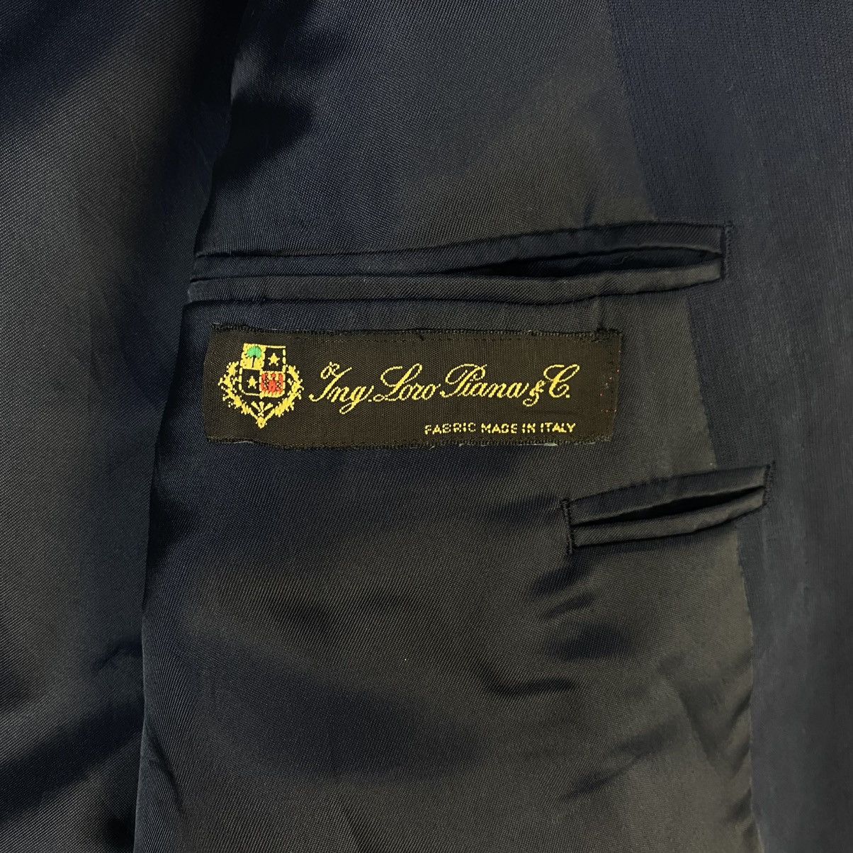 Loro Piana LORO PIANA CELLULOSE FIBER BLEND DOUBLE BREASTED BLAZER Size US L / EU 52-54 / 3 - 10 Thumbnail