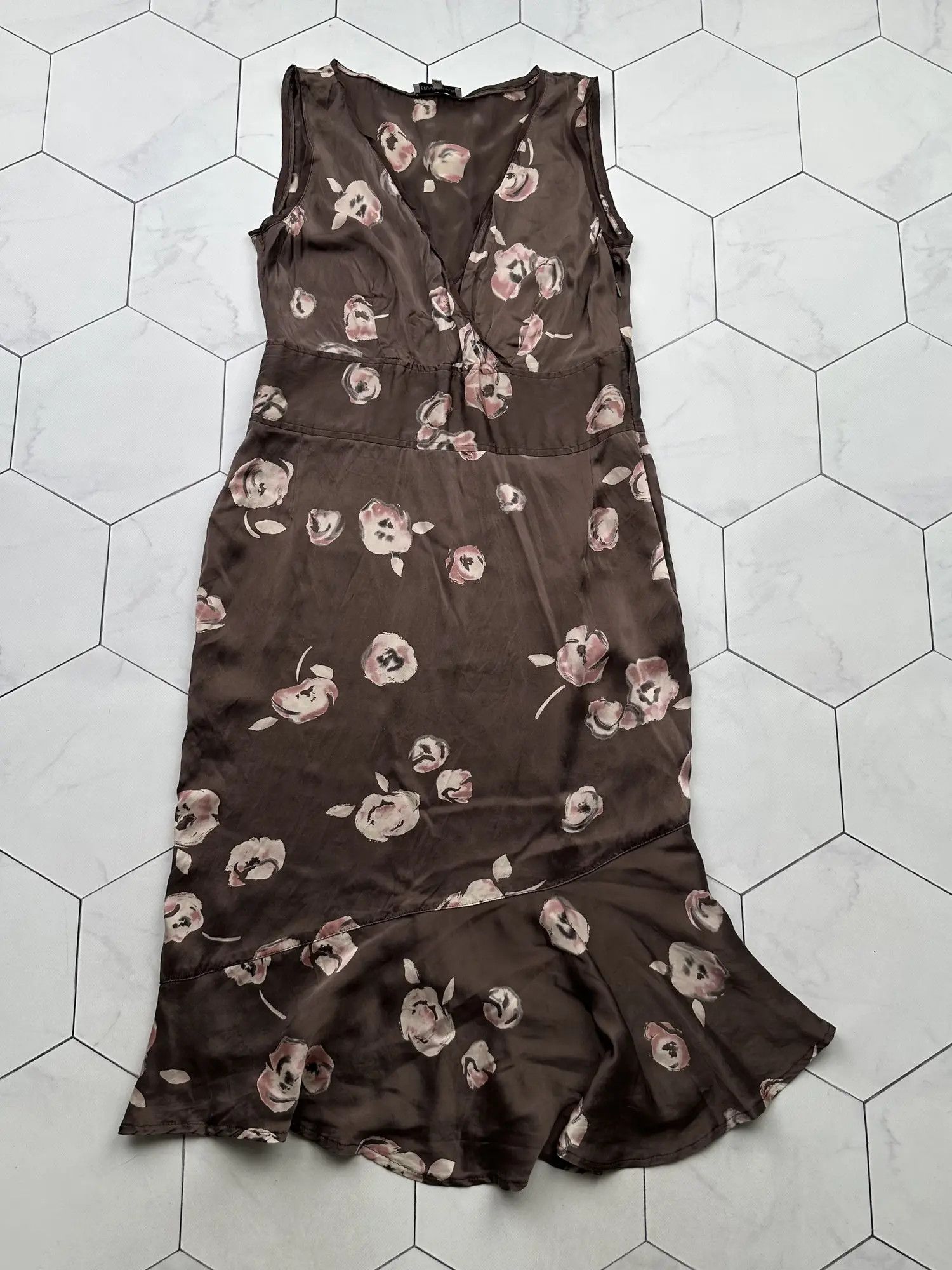 Gerard Darel Gerard Darel Vintage Silk Dress (B183) Size S / US 4 / IT 40 - 1 Thumbnail