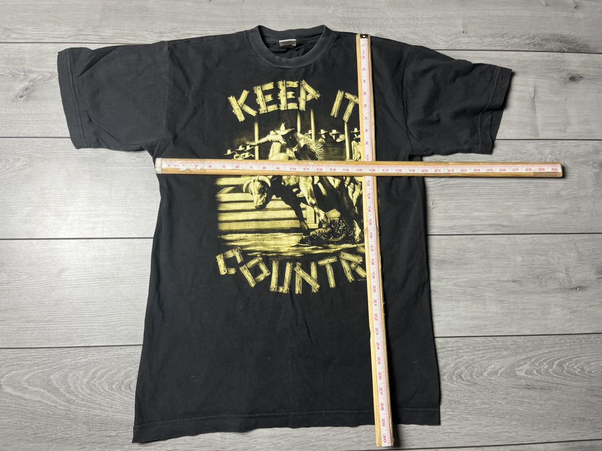 Band Tees Vintage Zip it tshirt Keep it country tshirt 90s size Large Size US L / EU 52-54 / 3 - 6 Thumbnail
