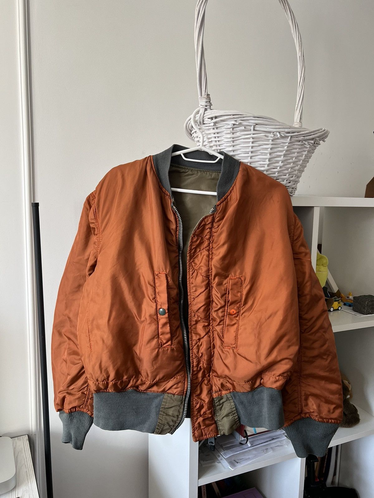 Other Vintage ALPHA Made In Usa USAF MA-1 Bomber Jacket Size US M / EU 48-50 / 2 - 2 Thumbnail