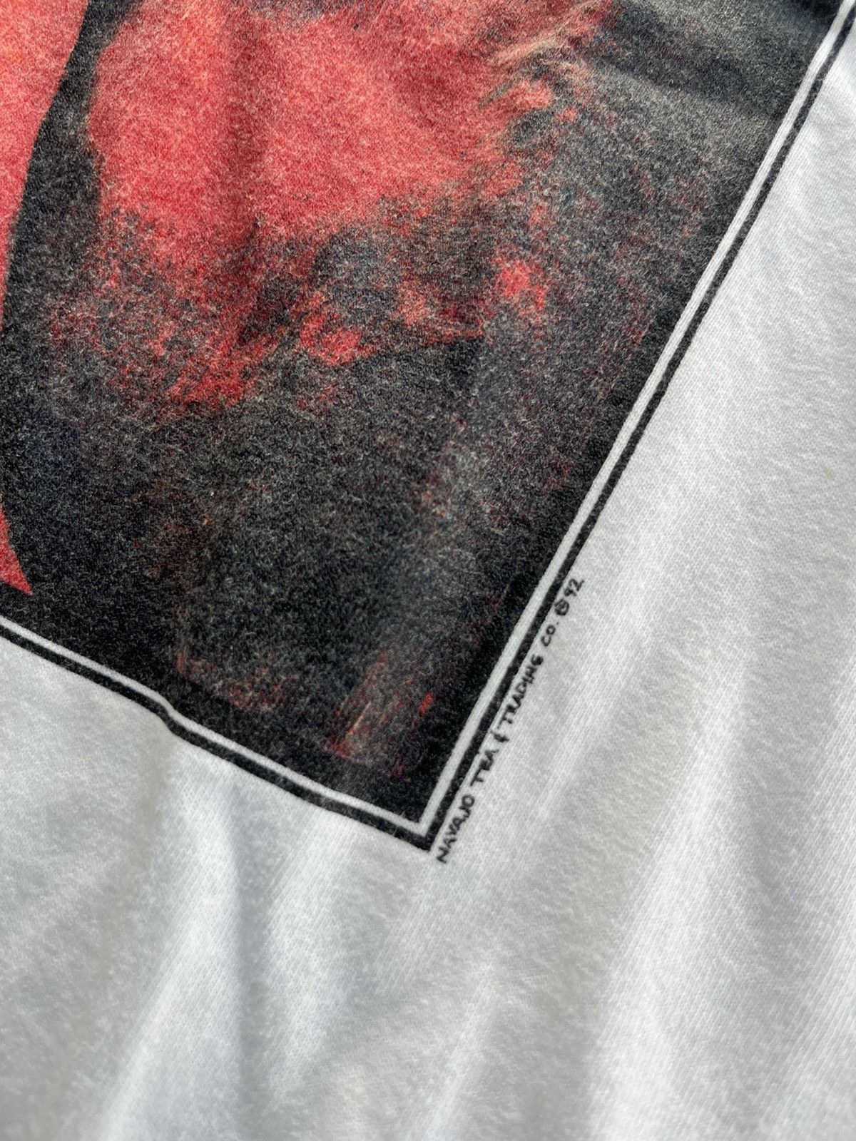 Vintage Vintage DINE NAVAJO TEA 1992’s Plablo Picasso Art Tshirt Size US XXL / EU 58 / 5 - 7 Thumbnail