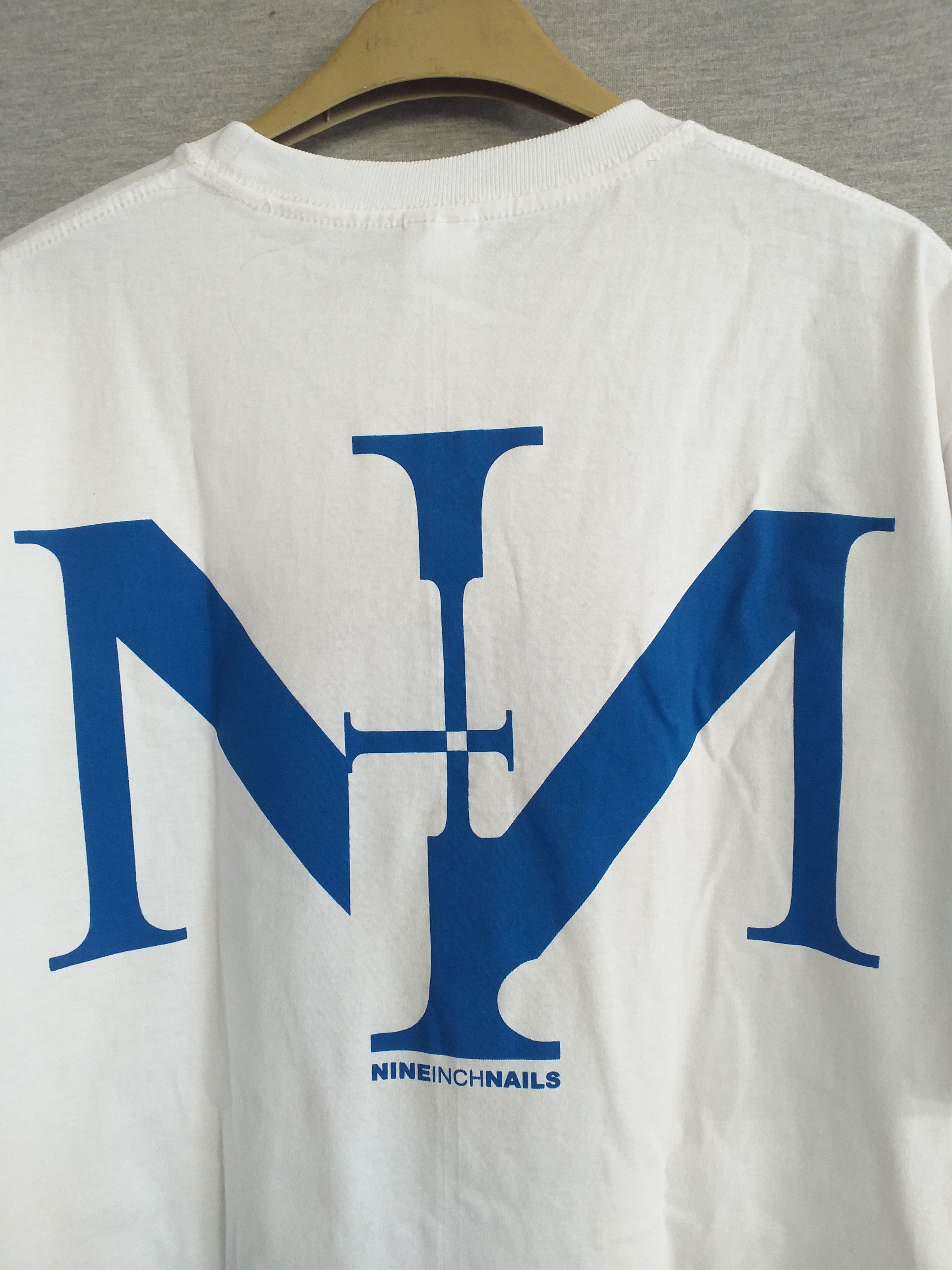Band Tees Nine Inch Nails reissue T Shirt Size US XL / EU 56 / 4 - 3 Thumbnail