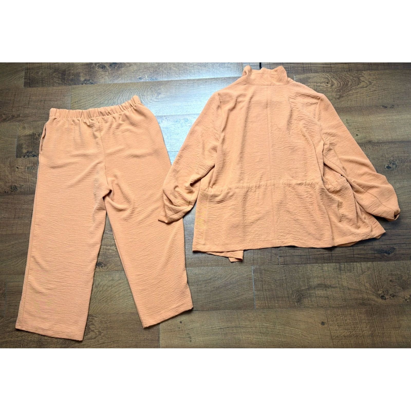 Rachel Zoe Rachel Zoe 2-Piece Pant Set With Cardigan Orange Women’s Size Medium Shirt? Size M / US 6-8 / IT 42-44 - 3 Thumbnail