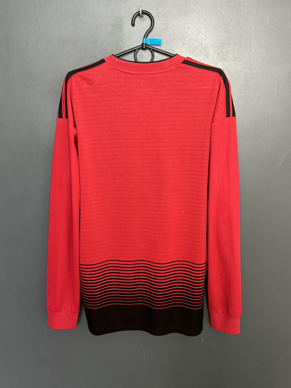 Adidas Manchester United 18/19 Home Football Long Sleeve Jersey Size US M / EU 48-50 / 2 - 2 Thumbnail