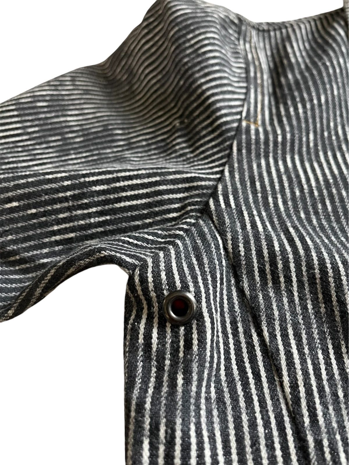 Japanese Brand Nationality + Name Grosbec Hickory Stripe Chore Coat Jacket Size US L / EU 52-54 / 3 - 7 Thumbnail