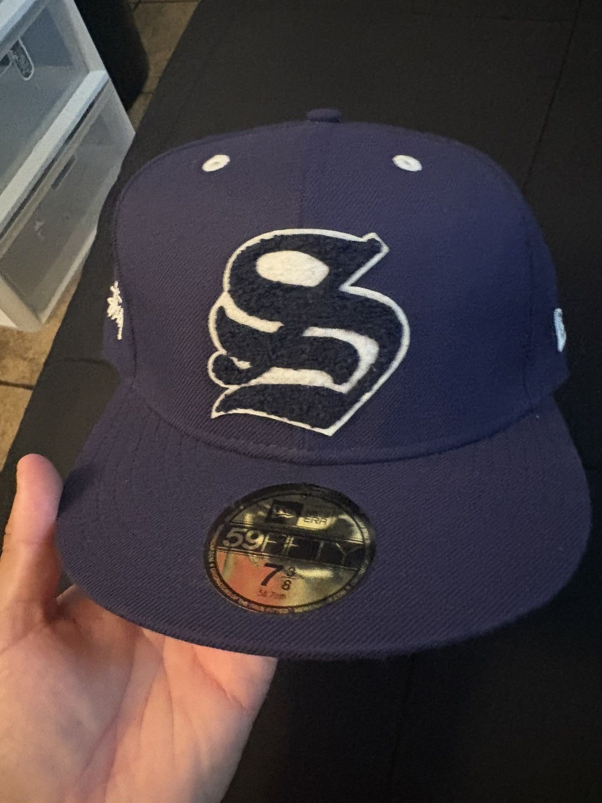 Stussy Stussy S Swirl New Era Fitted Hat 7 5/8 | Grailed