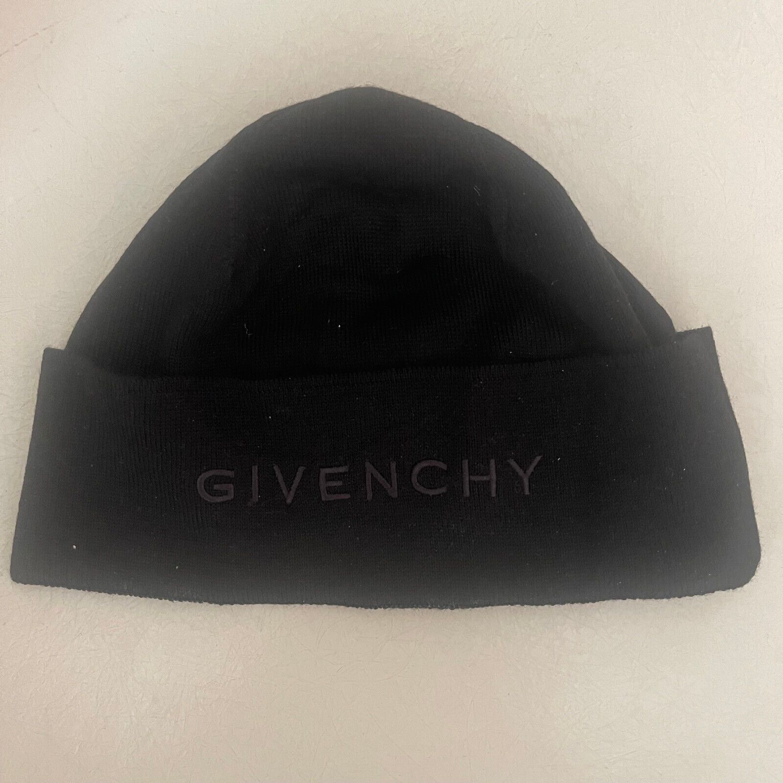 Givenchy Logo Beanie Watchcap Hat Wool 4G Emroidered Unisex NEW Size ONE SIZE - 1 Thumbnail