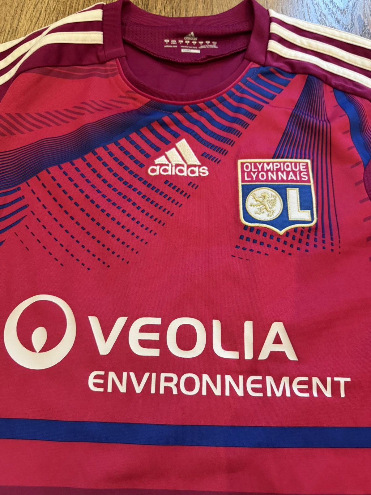 Adidas OLYMPIQUE LYONNAIS LYON 2011/2012 JERSEY ADIDAS SIZ S V13350 Size US S / EU 44-46 / 1 - 7 Thumbnail