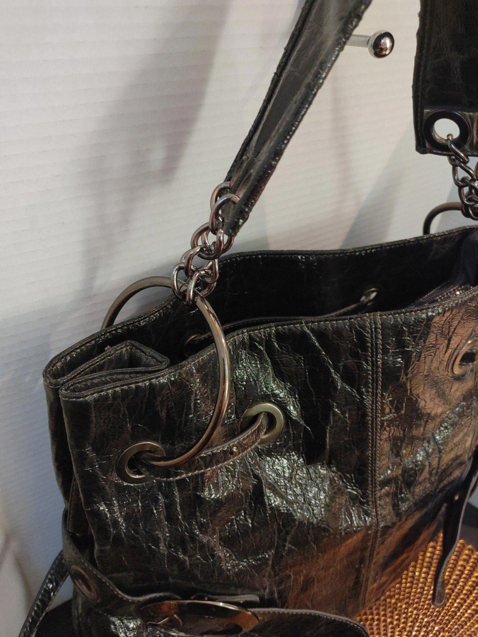 Designer Stunning Big Buddha Leather XL Bag Size ONE SIZE - 2 Thumbnail