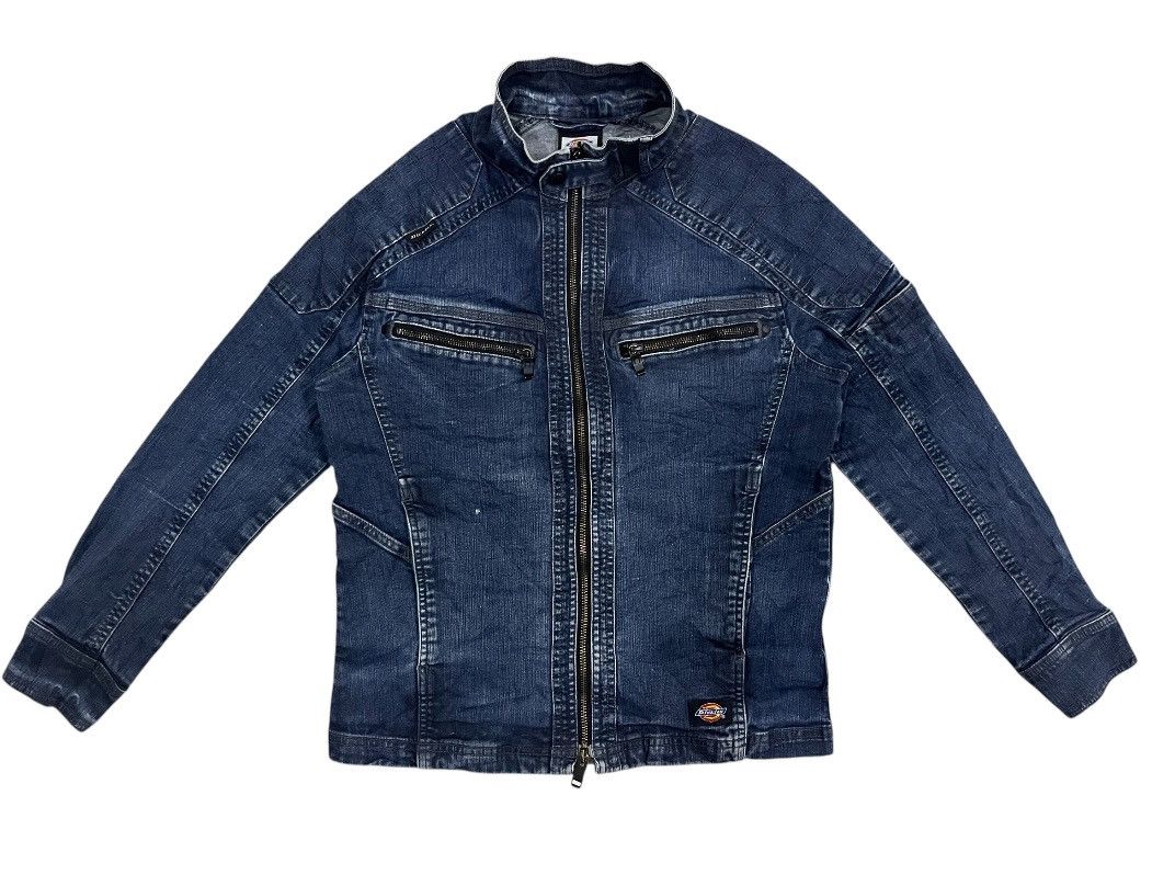 Dickies Rare DICKIES DENIM jaket vintage Size US M / EU 48-50 / 2 - 1 Thumbnail
