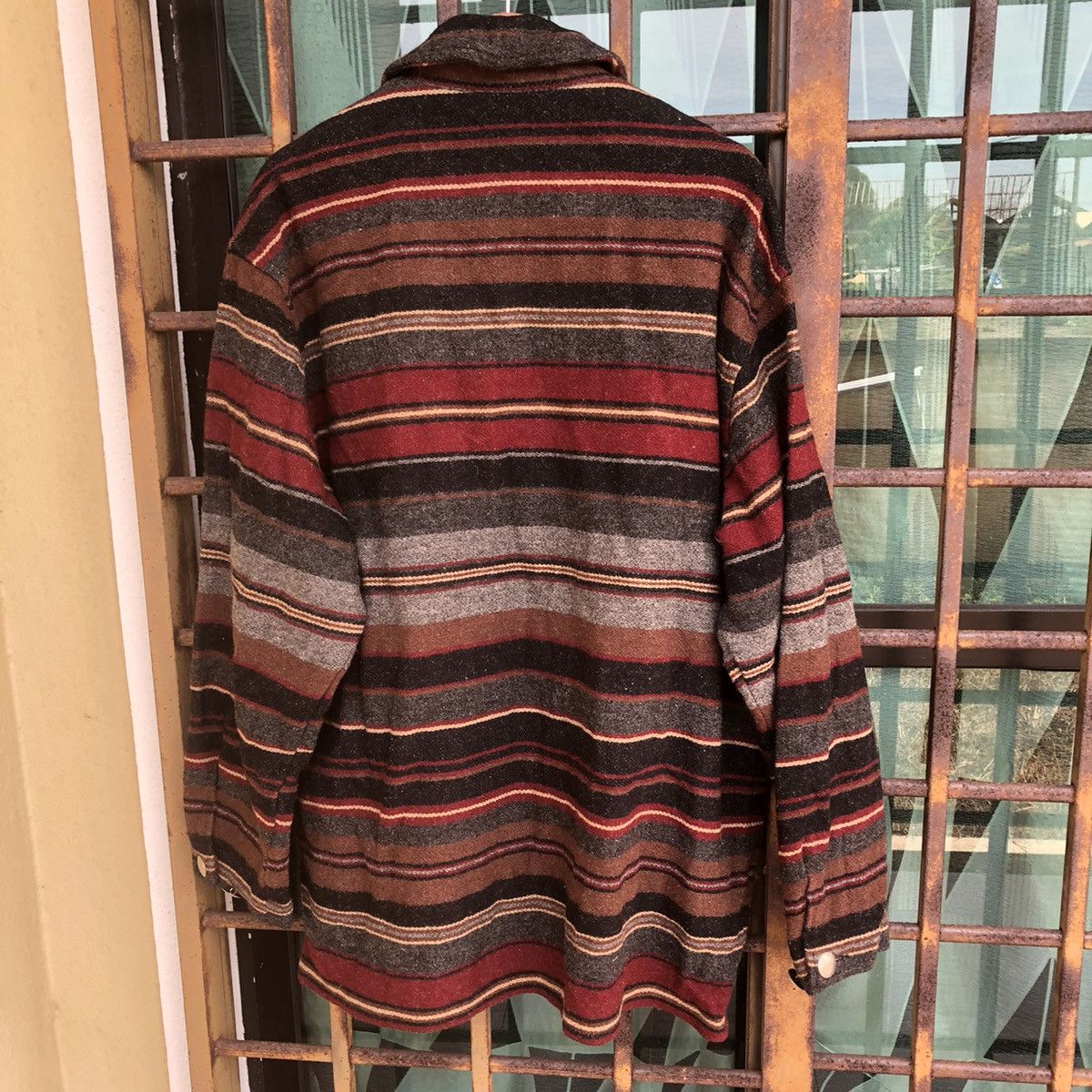 Woolrich Woolen Mills Vintage 90’ Woolrich Navajo Wool Button Jacket Size US L / EU 52-54 / 3 - 6 Thumbnail