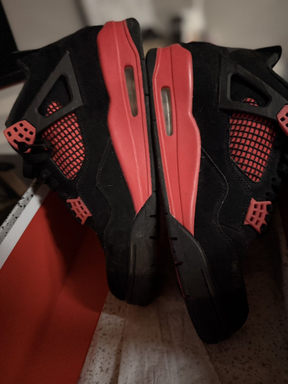 Jordan Brand jordan 4 red thunders Size US 9.5 / EU 42-43 - 5 Thumbnail