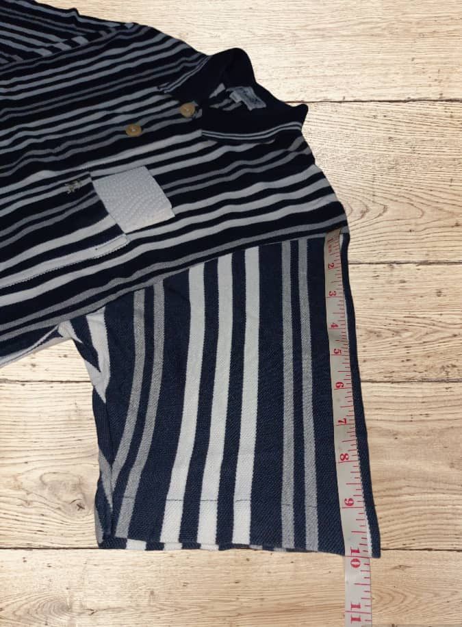 Burberry × Burberry Prorsum × Vintage Burberry Nova Check Wells Knit T-Shirt Size US M / EU 48-50 / 2 - 6 Thumbnail