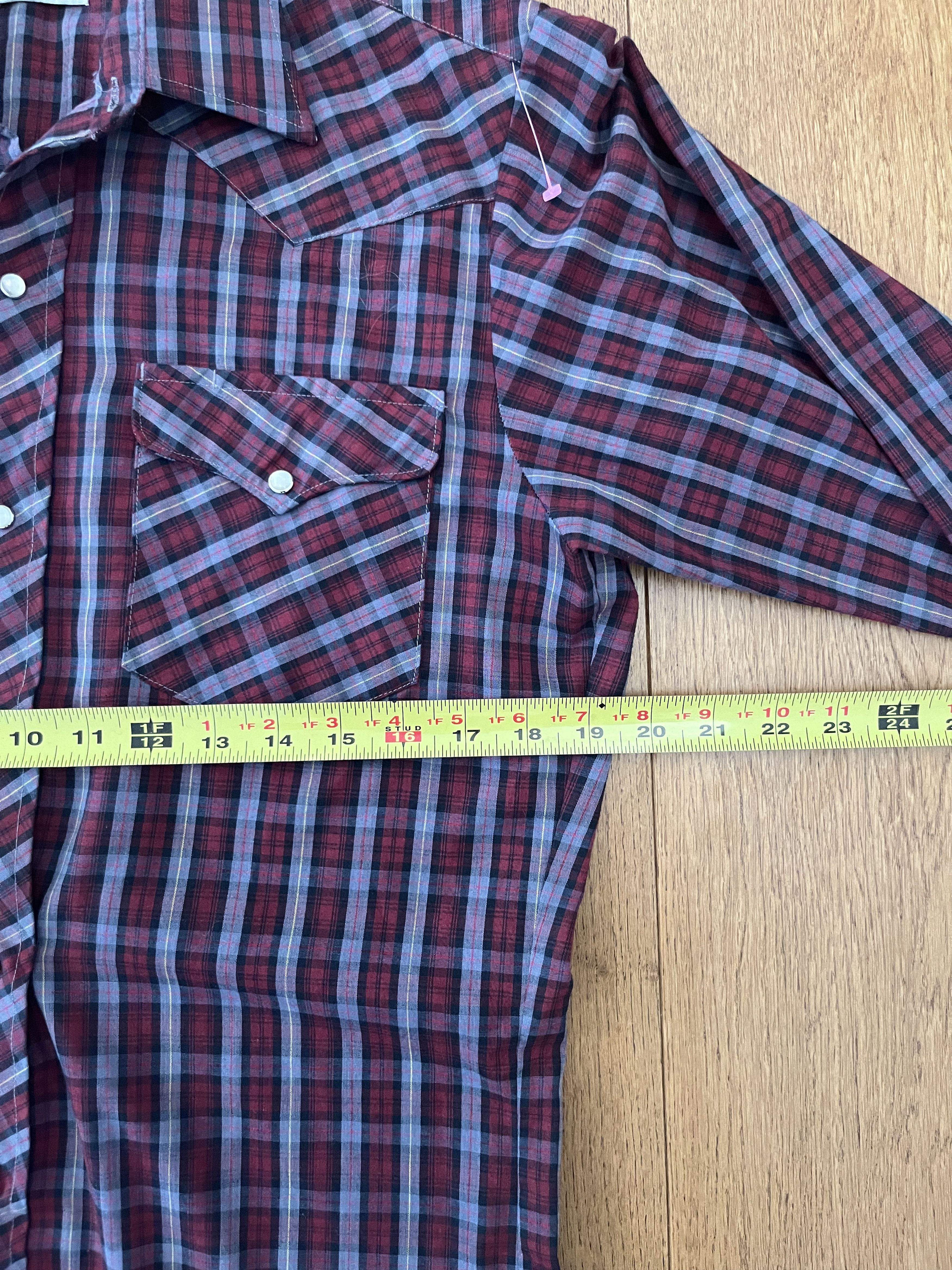 Other Vtg 70s Mesquite by Niver Pearl Snap Western Shirt 15/33 Size US M / EU 48-50 / 2 - 5 Thumbnail